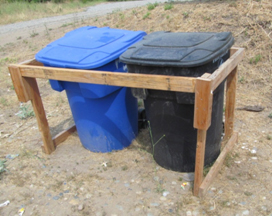 recycle bins