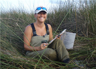 Dr. Janet Nestlerode at work