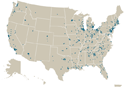 Paint and Coatings map