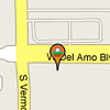 google map of del amo facility