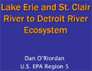 Lake Erie and St. Clair River to Detroit River Ecosystem