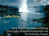 Lake Erie SOLEC 2008 title slide