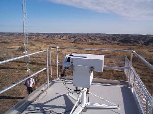 Photo of brewer on rooftop