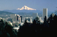 Image of Beaverton, Oregon skyline.