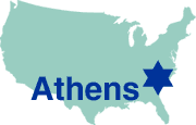Map - Athens, Georgia