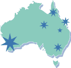 Map of Australia