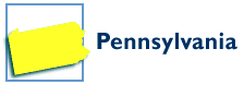 Image of Pennsylvania map
