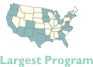 Maps by largest program