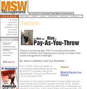screen of msw management