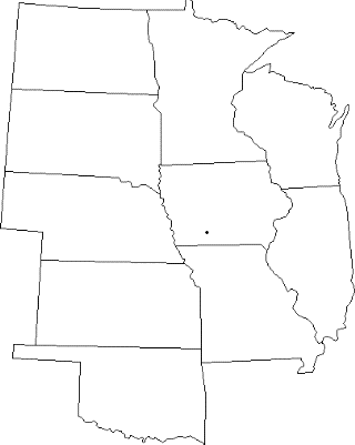 Regional map showing location of Green Valley Lake location