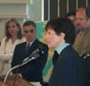 Then EPA Regional Administrator Jane Kenny announcing EPA's dust cleanup plan.